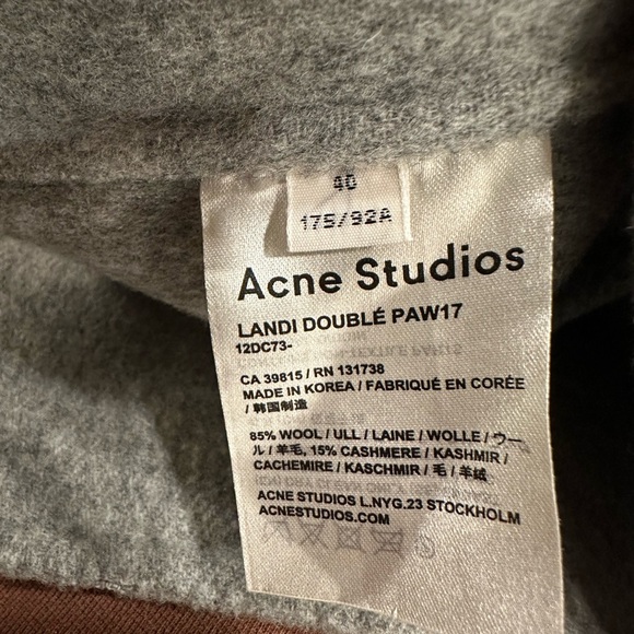 Acne Studios Coat - Picture 4 of 4